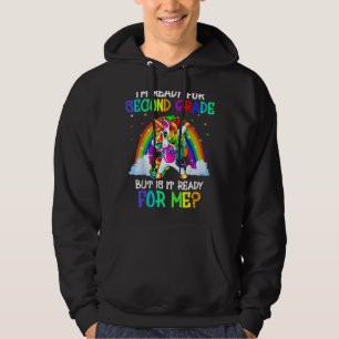 Moletom Estou pronto para o segundo ano, mas está pronto p