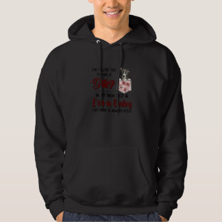 Moletom Estou te dizendo que não sou um cão que minha mãe 