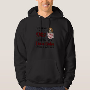 Moletom Estou te dizendo que não sou um cão que minha mãe 
