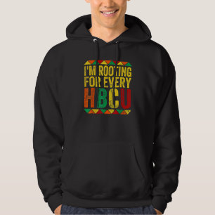 Moletom Estou Torcendo Por Todo Mês da História Negra HBCU
