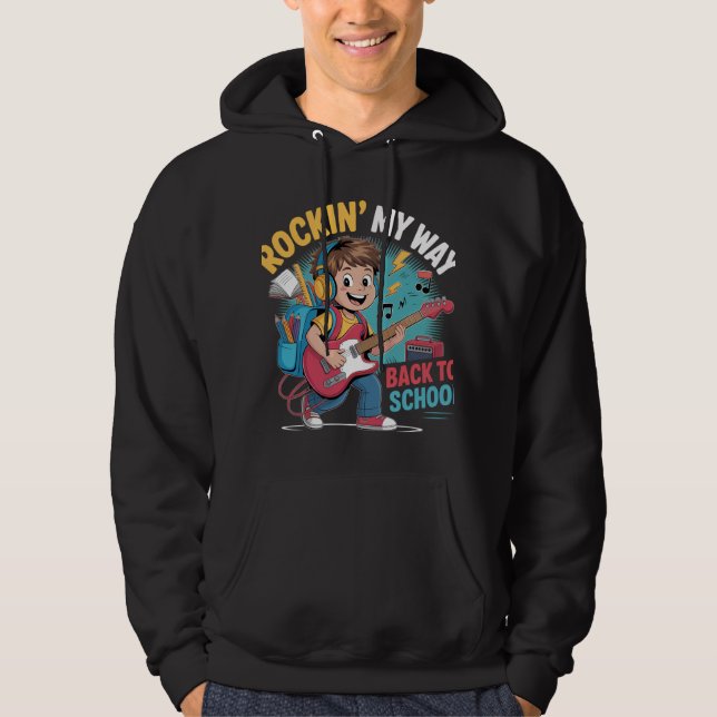 Moletom Estou voltando para a Design da escola (Frente)