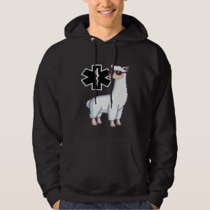 Moletom Estrela da Vida EMS Llama EMT