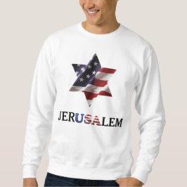 Moletom Estrela de Davi EUA, jerUSAlém Israel Palestina Gu