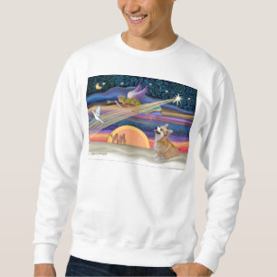 Moletom Estrela de Natal - Welsh Corgi #7B