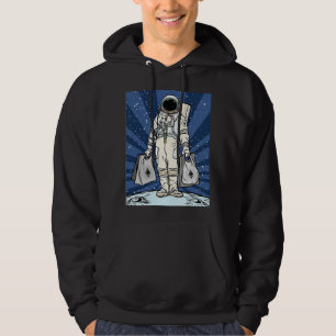 Moletom Étero Para A Lua Do Homem Espacial ETH Merch