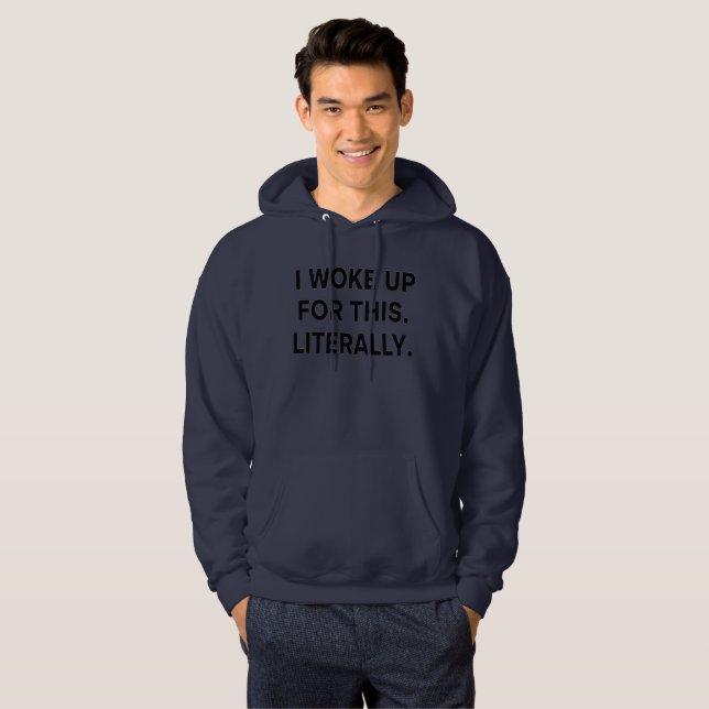 Moletom Eu Acordi Para Isso – Camisola Divertida para Todo (Frente Completa)