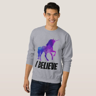 Moletom EU ACREDITO EM T-Shirts UNICORN & Sweatshirts