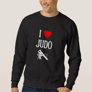 Moletom Eu adoro Judo I Heart Judo Japonês Martial Arts lo
