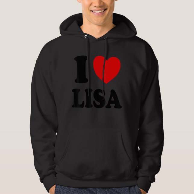 Moletom Eu Adoro Lisa (Frente)
