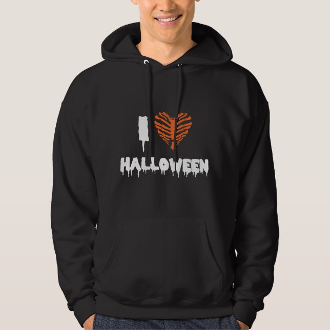 Moletom Eu Adoro o Halloween (Frente)