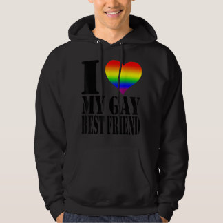 Moletom Eu adoro o meu melhor amigo Gay Rainbow Flag GBLTQ