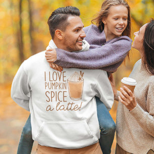 Moletom Eu Adoro Pumpkin Spice Um Latte