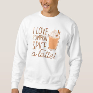 Moletom Eu Adoro Pumpkin Spice Um Latte