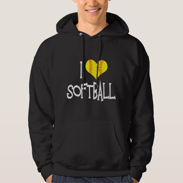 Moletom Eu Adoro Softball (Frente)