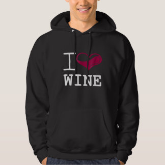 Moletom Eu Adoro Vinho Bebê Engraçado Tee Álcool Bebado