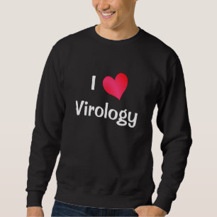 Moletom Eu amo a virologia