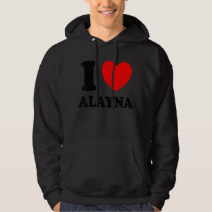 Moletom Eu Amo Alayna