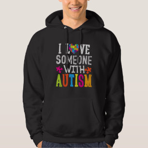 Moletom Eu Amo Alguém Com Autismo Autismo