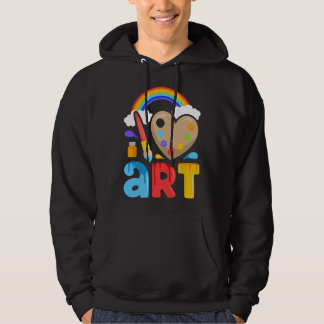 Moletom Eu Amo Arte Artista Pintor Pintura ColoridaCriança