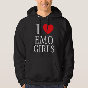 Moletom Eu Amo As Meninas Emo Eu Corto As Meninas Emo 3