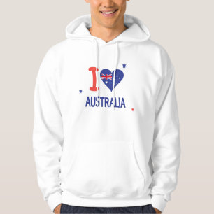 Moletom EU AMO AUSTRÁLIA Austrália dia o 26 de janeiro