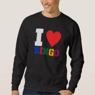 Moletom Eu Amo Bingo Engraçado Bingo Engraçado Bingo 1