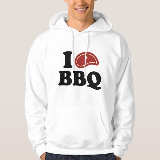 Moletom Eu amo churrasco (Frente)