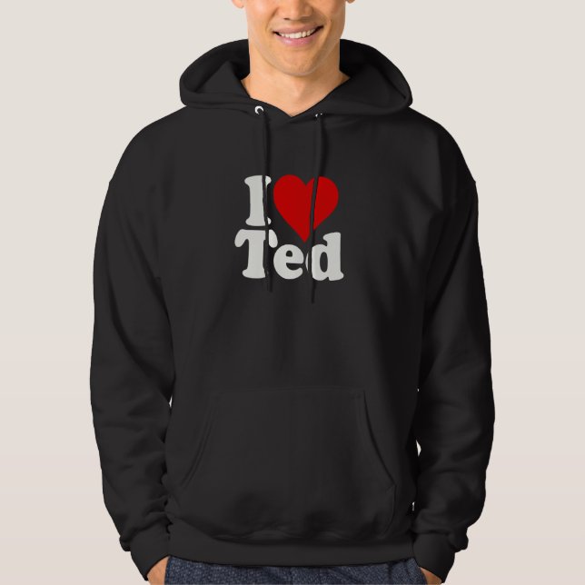 MOLETOM EU AMO CORAÇÃO TED TEDDY THEODORE (Frente)