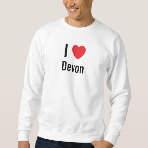 Moletom Eu amo Devon