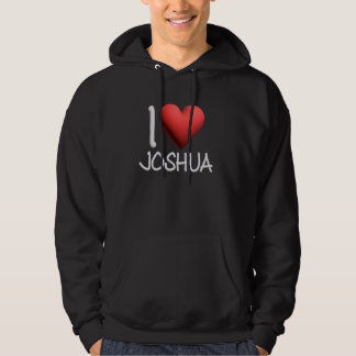 Moletom Eu Amo Joshua Name Personalizado Men Cara BFF Josh