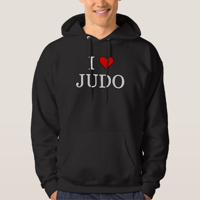 Moletom Eu Amo Judo (Frente)