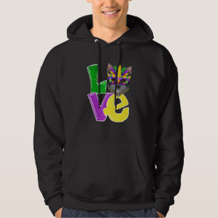 Moletom Eu Amo Mardi Gras Costume Yorkshire Terrier Dog Pu