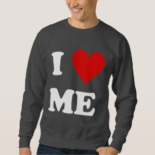 Moletom Eu amo-me coração