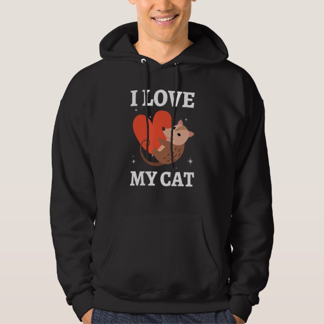 Moletom Eu Amo Meu gambá Ogambá (Frente)