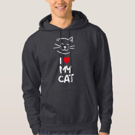 Moletom Eu amo meu gato