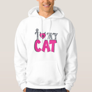 Moletom Eu Amo Meu Gato – Design Fofo para Amantes de Anim