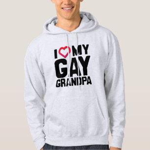 MOLETOM EU AMO MEU GAY GRANDPA -