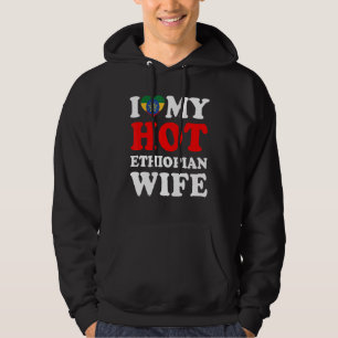 Moletom Eu amo meu marido de mulher etíope