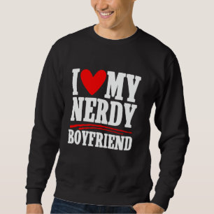 Moletom Eu Amo Meu Namorado Nerd Casal Namorada