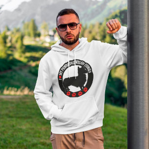 Moletom Eu Amo Meu Pembroke Welsh Corgi Hoodie