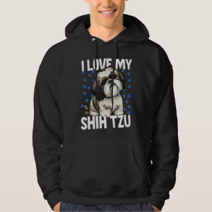 Moletom Eu Amo Meu Shih Tzu