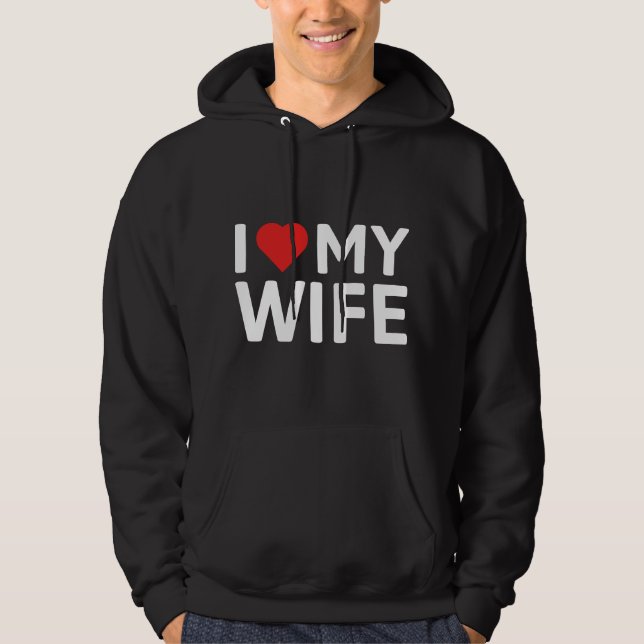 Moletom Eu Amo Minha Esposa (Frente)