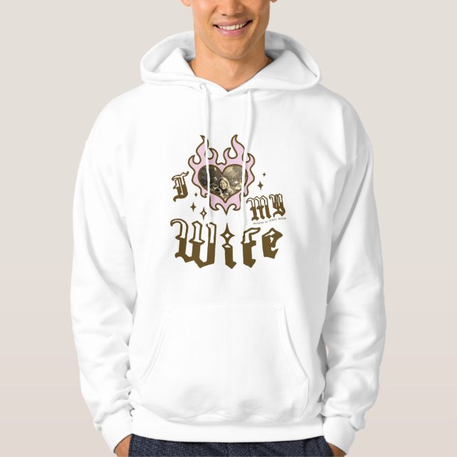Moletom Eu Amo Minha Esposa - Brown - DingusDesign  (Frente)