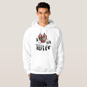 Moletom Eu Amo Minha Esposa - Vermelho - DingusDesign