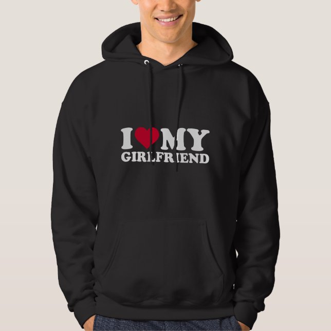 Moletom Eu amo minha namorada  (Frente)