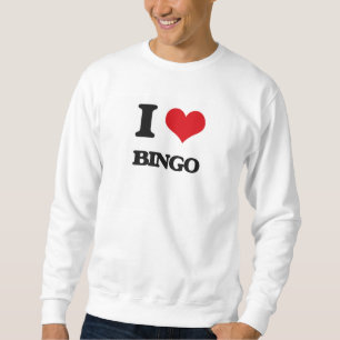 Moletom Eu amo o Bingo