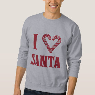 Moletom Eu amo o papai noel