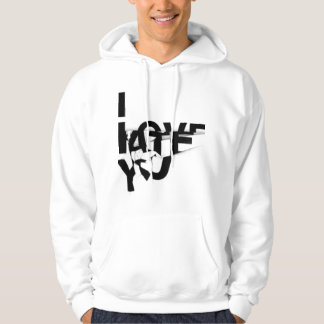 Moletom Eu amo/ódio você Hoodie