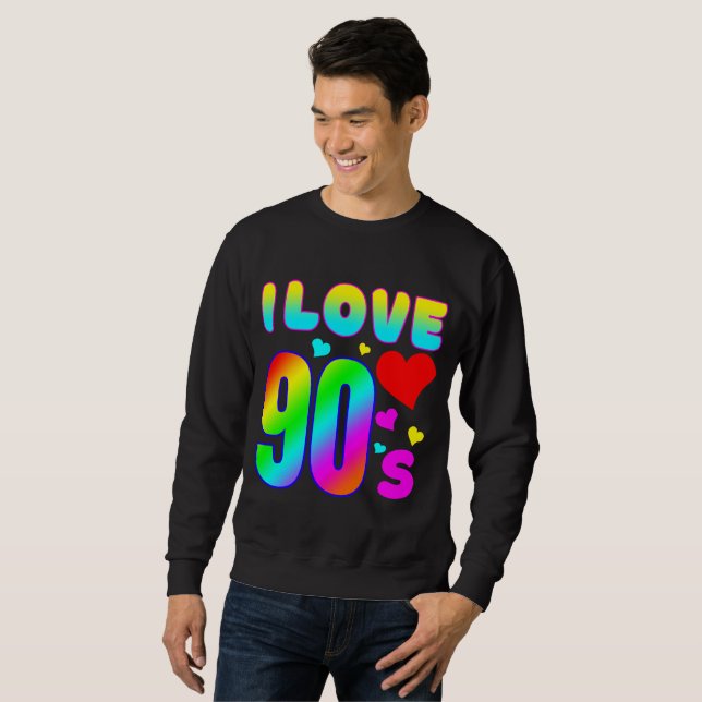 Moletom eu amo os anos 90 (Frente Completa)