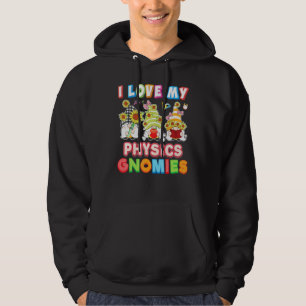 Moletom Eu Amo Os Meus Gnomos De Física Criança Professor 